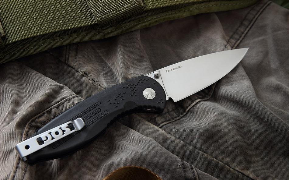 Нож складной Vulcan (с фикс., сталь VG10 San Mai)