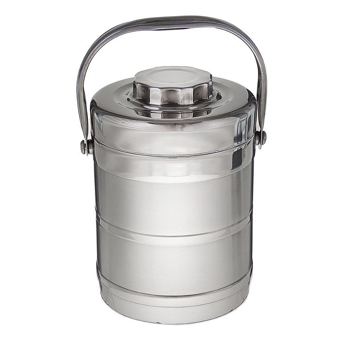 Ланч-бокс "Походный" (металл, 3 тарелки по 0,86л)