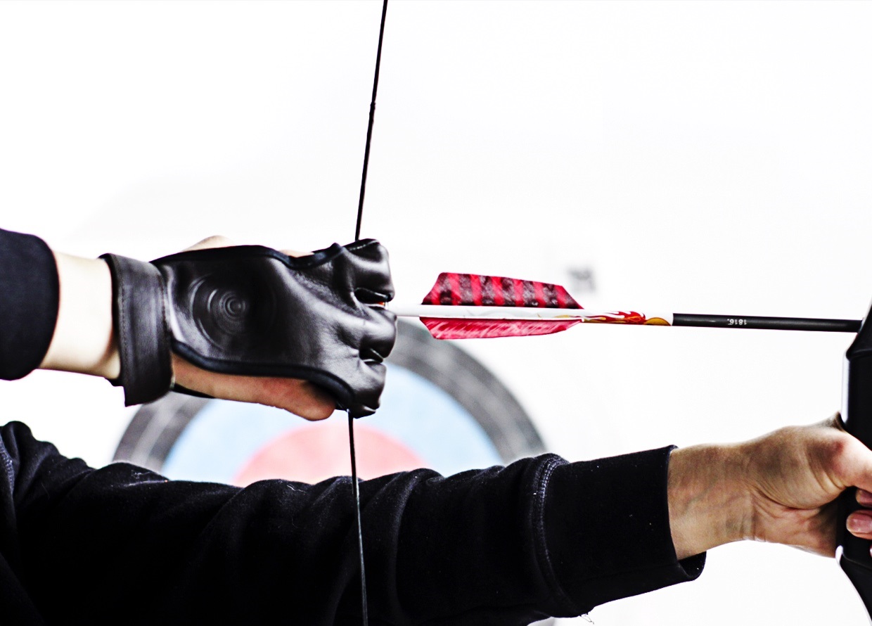 Напальчник традиционный кожа (M)