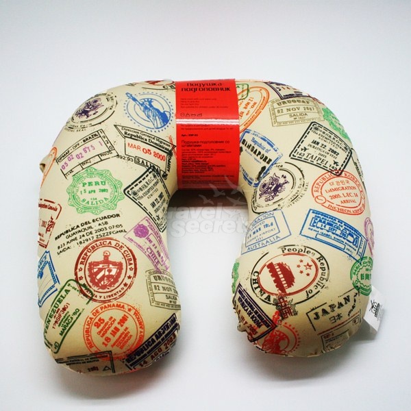 Подушка-подголовник со штампами